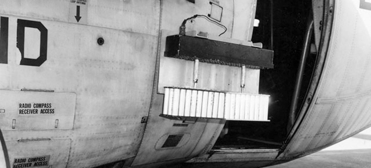 Unidad de siembra de nubes que voló sobre Vietnam. Imagen: USAF