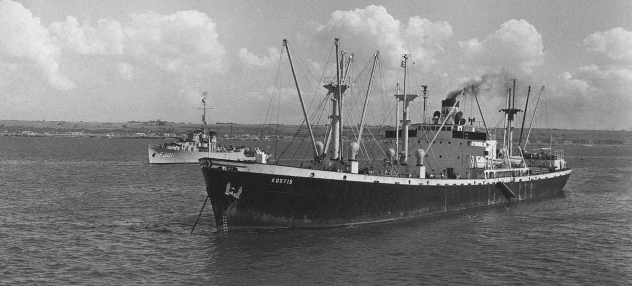 Carguero ruso fuera de La Habaa. Imagen: Getty