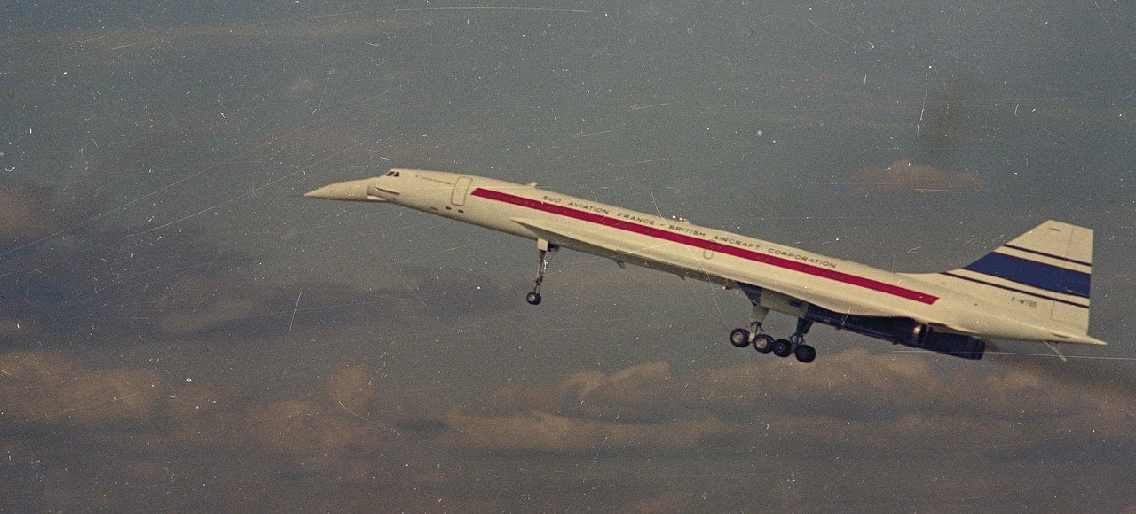 Un avión supersónico Concorde en 1969. Imagen: AP