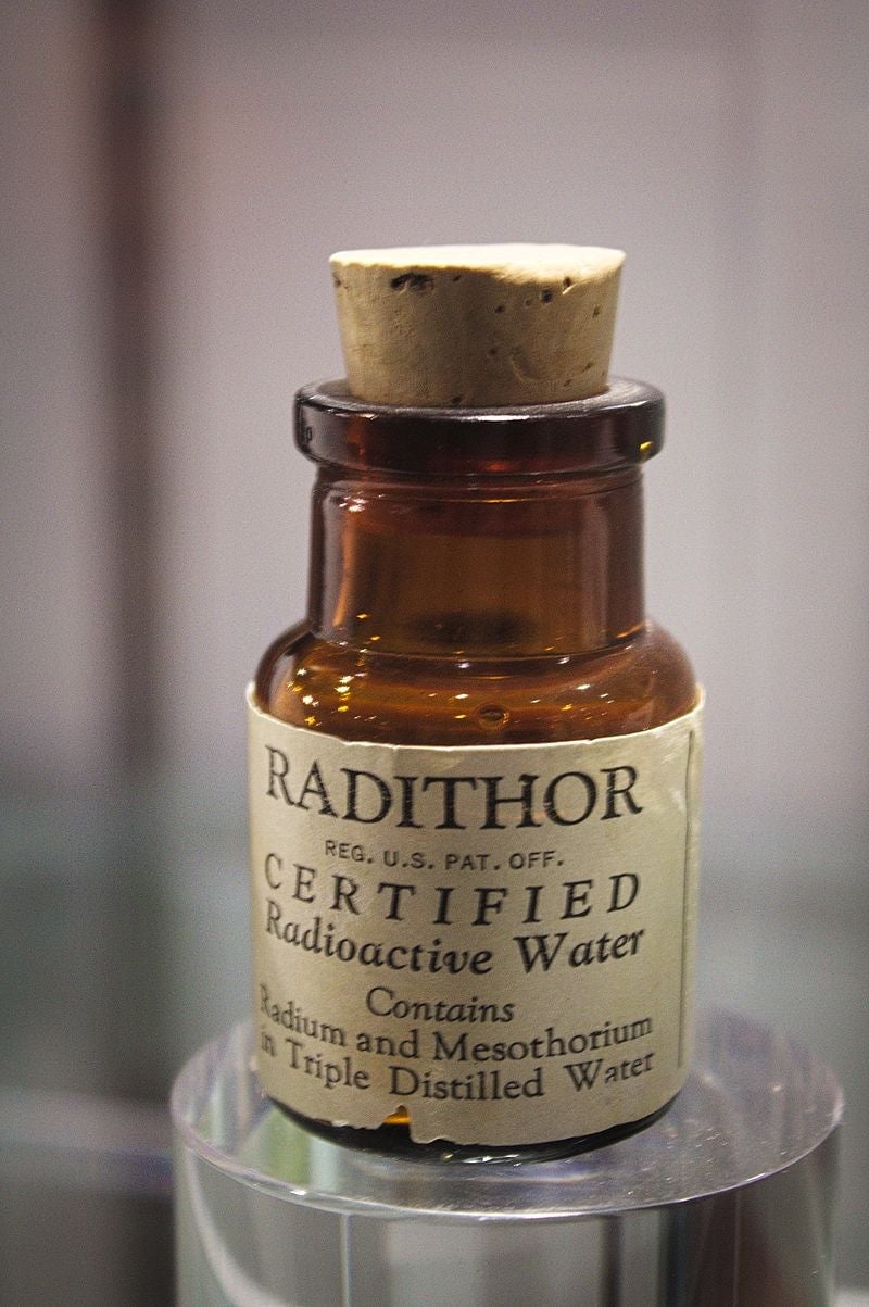 Radithor. Wikimedia Commons