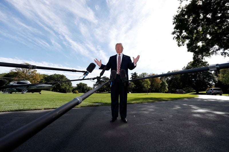 Donald Trump. AP