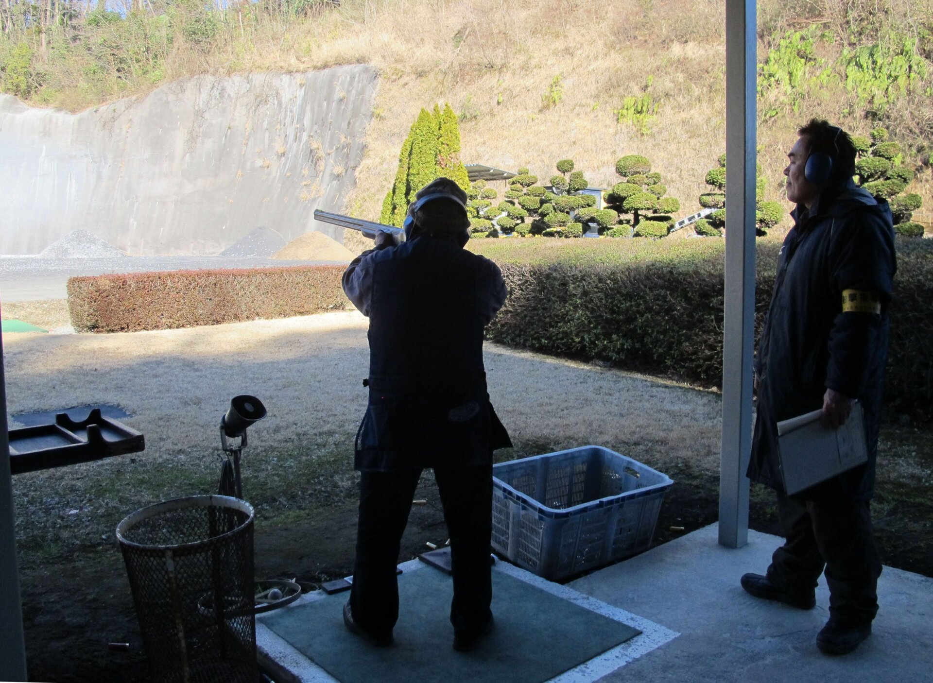 Campo de tiro en Japón. AP