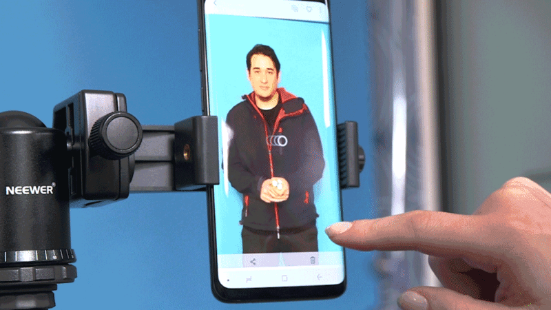 El modo de cámara superlenta, en acción. Imagen: Raul Marrero (Gizmodo)