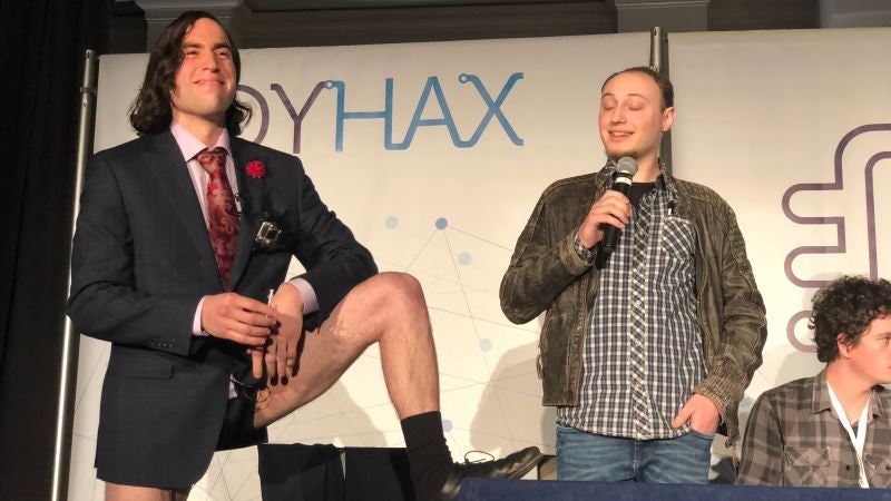 La conferencia en la que Traywick se inyectó su tratamiento.