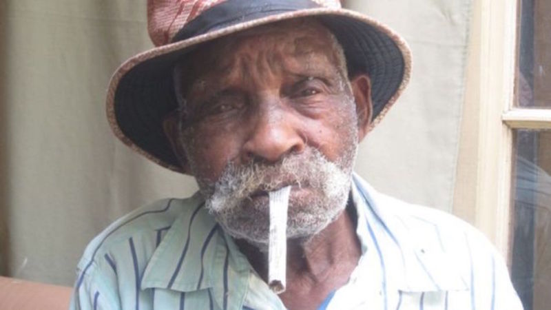 Image: Fredie Blom, el hombre más viejo del planeta (BBC)
