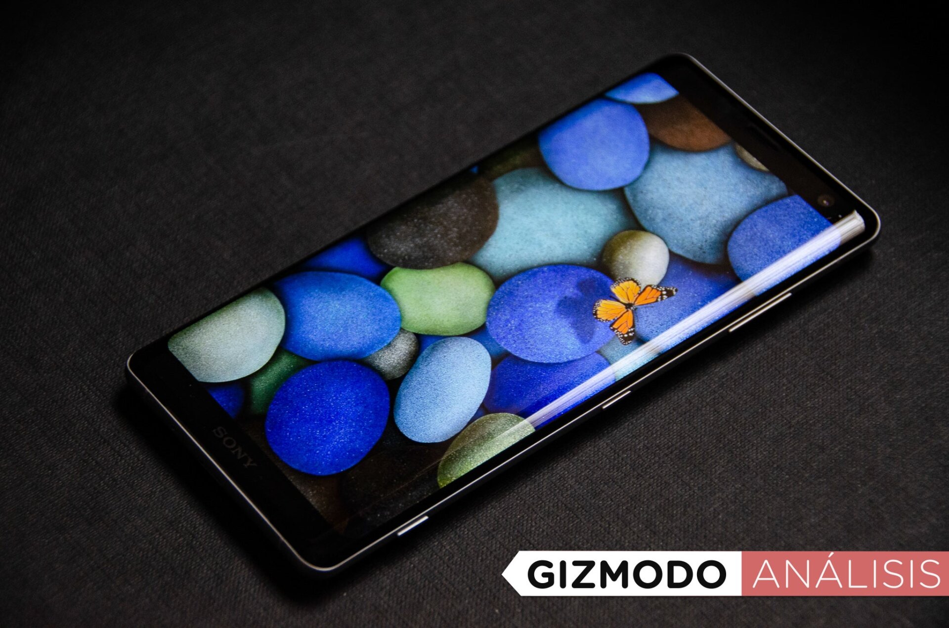 El diseño del Xperia XZ3 es impecable.