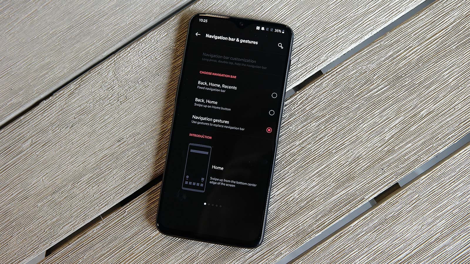 Gracias a Oxygen OS, tienes tres opciones diferentes para navegar por Android