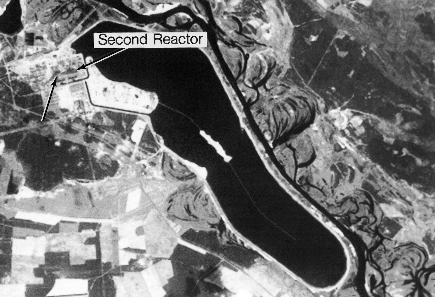 Image: Imagen aérea de la planta de Chernóbil