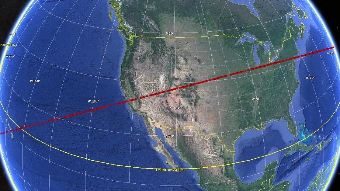 Image: NASA/Google Earth