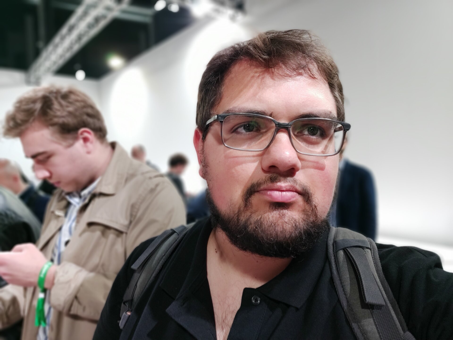 Selfie  en modo Live Focus