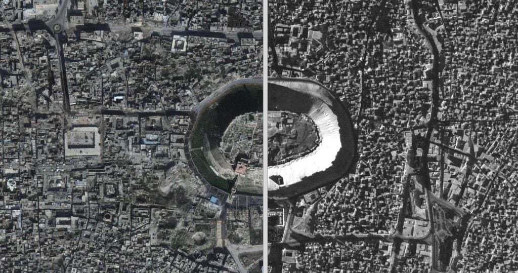 Screenshot: U2 Aerial Photography (Universidad de Cambridge)