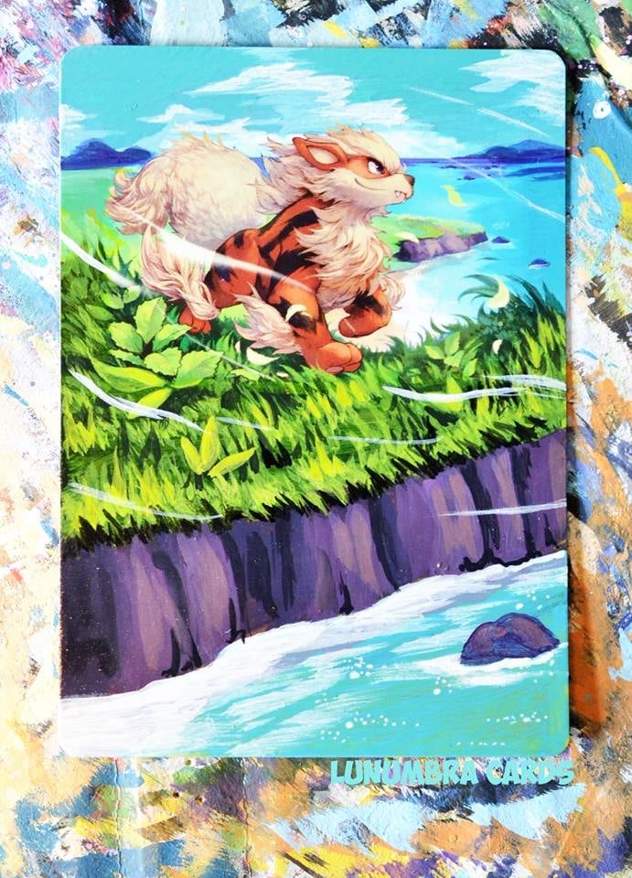 Arcanine por Lunumbra.