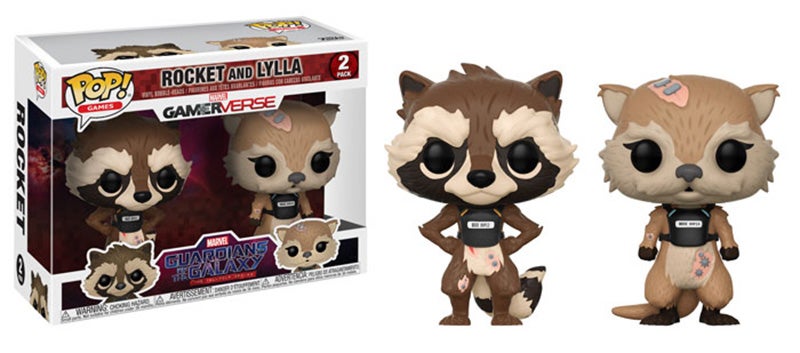 Rocket y Lylla ya tienen sus figuras Funko Pop porque en algún momento toda la vida del universo será absorbida y sustituida por figuras Funko Pop.