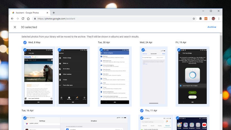 Por favor, ordena mis capturas de pantalla. Captura: Gizmodo