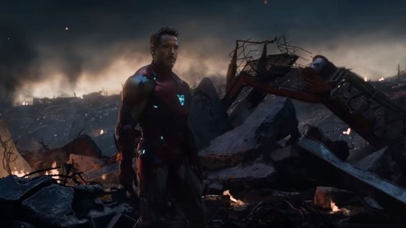 No pasa nada, Tony tampoco entiende los viajes en el tiempo de la película.Imagen: Marvel Studios