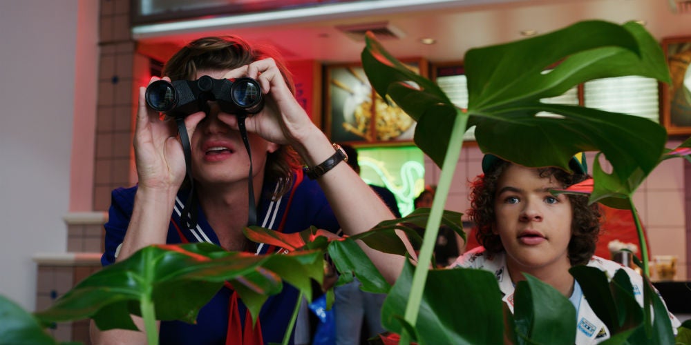 Es posible que Dustin quede como el mejor personaje de esta temporada. Es genial. Estar con Steve ayuda.