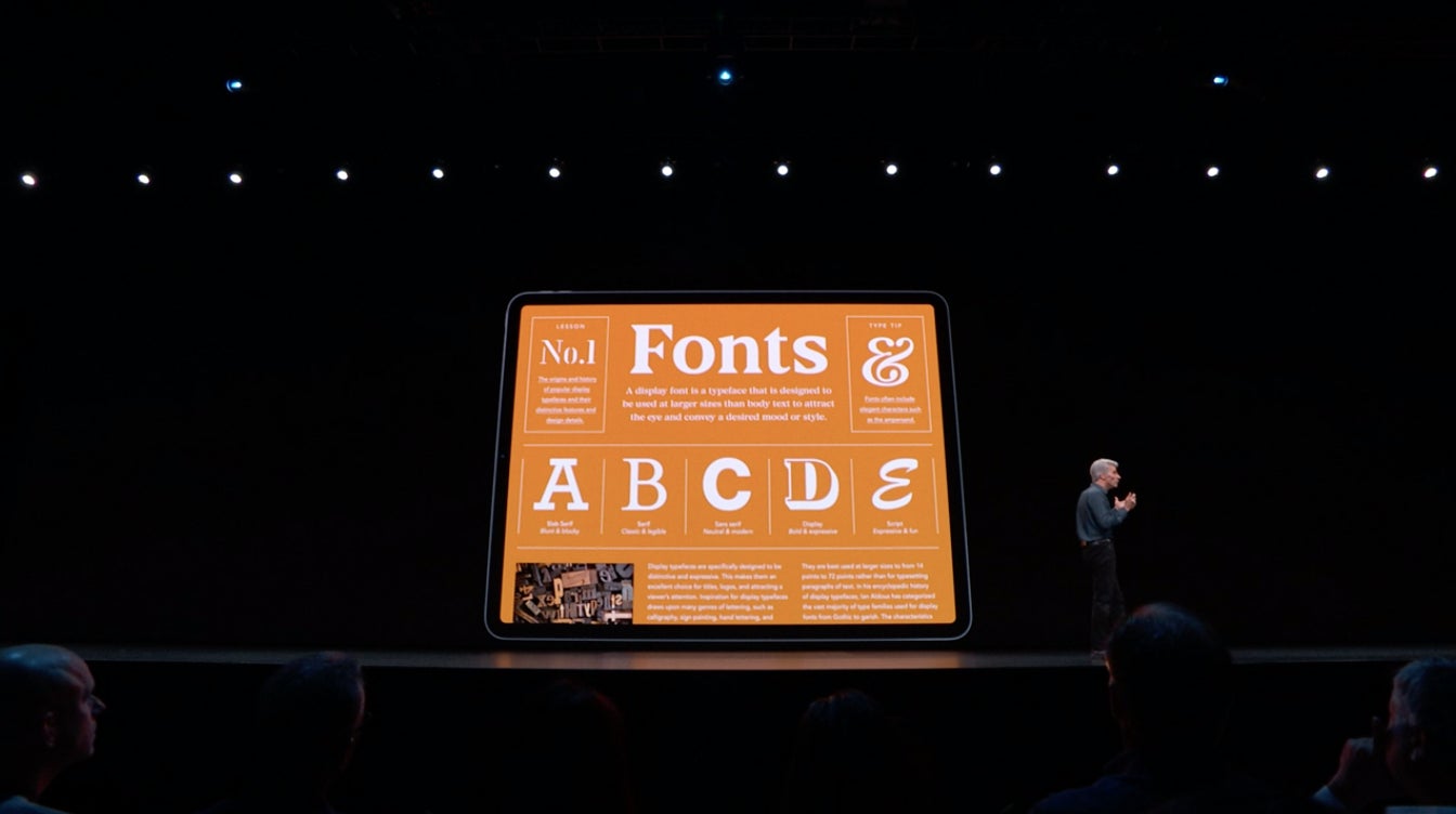 Screenshot: Apple.