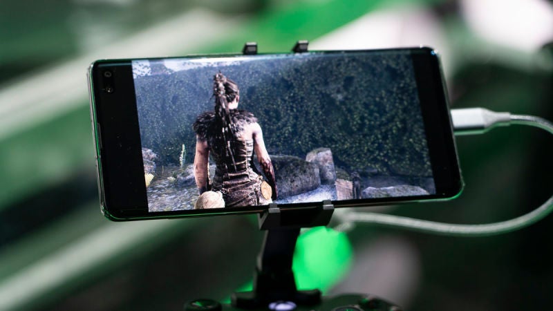 Hellblade tiene una pinta estupenda. Foto: Alex Cranz (Gizmodo)
