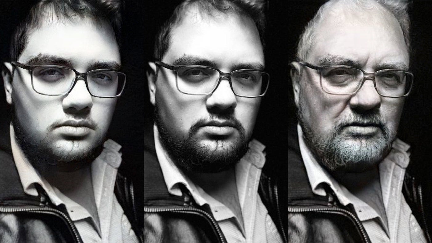 Tres edades distintas, una única foto auténtica