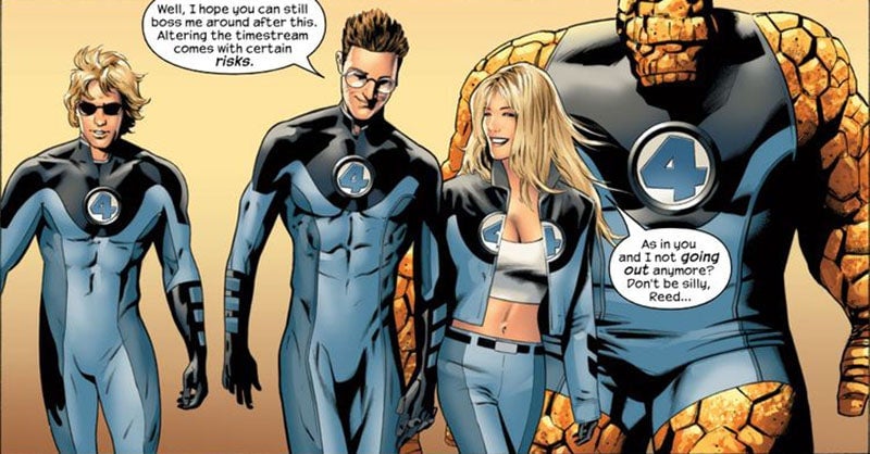 Una imagen del grupo diferente a la que estamos acostumbrados.