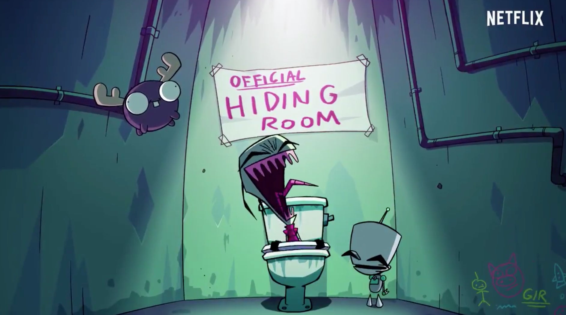 Invasor Zim y el poder del Florpus.