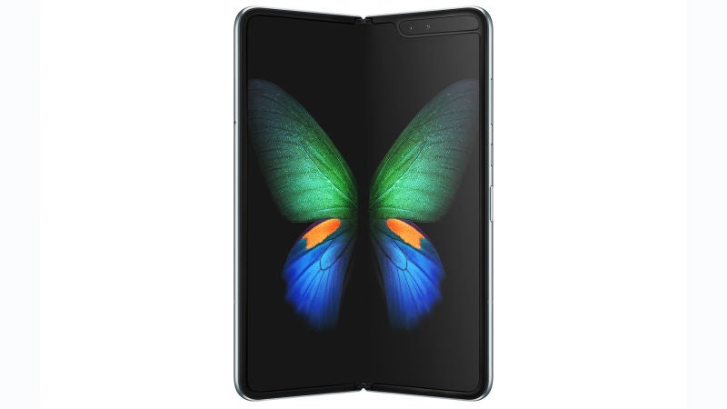 Esta es la primera foto del nuevo Galaxy Fold. Foto: Samsung