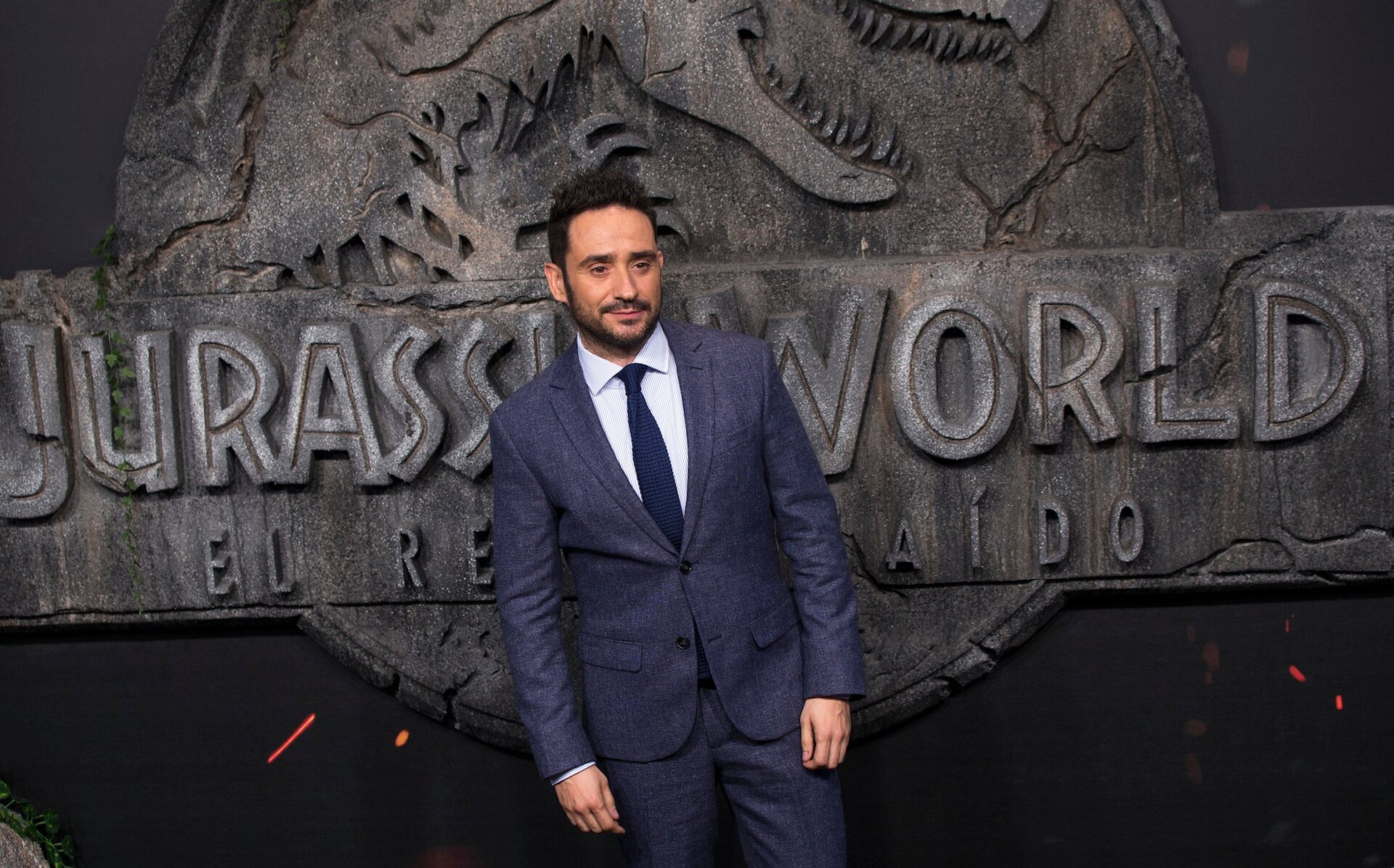 Juan Garcia Bayona en el estreno de Jurassic World: Fallen Kingdom en Madrid, España.