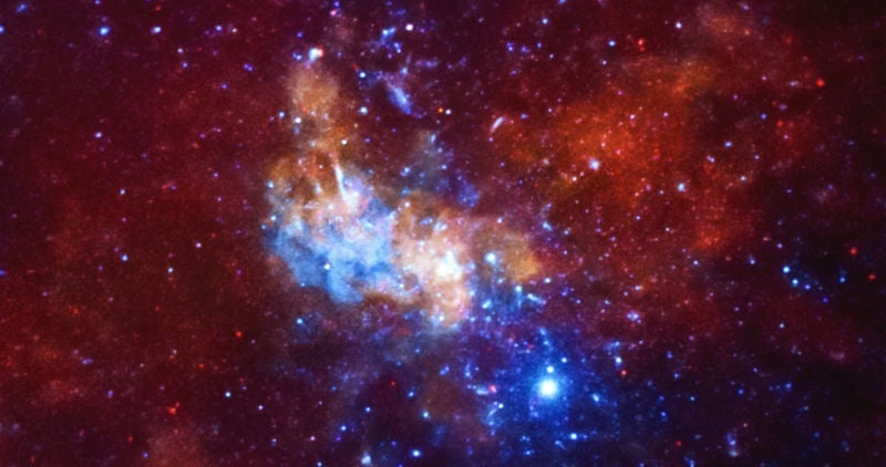 Sag A* Imagen: NASA/CXC/Univ. of Wisconsin/Y.Bai, et al.