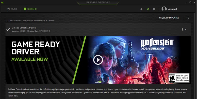 Imagen: David Murphy (GeForce Experience)
