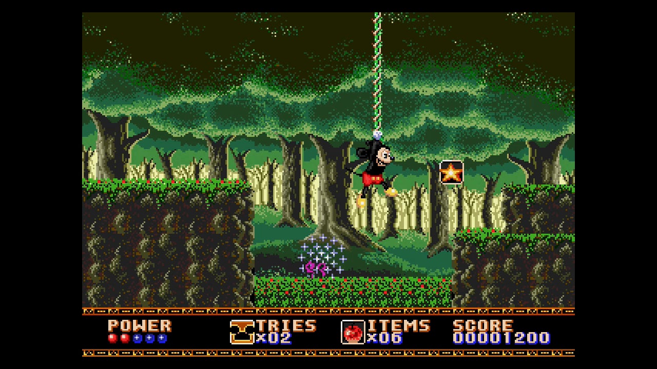 Es alucinante que hayan licenciado Castle of Illusion Starring Mickey Mouse para esta consola