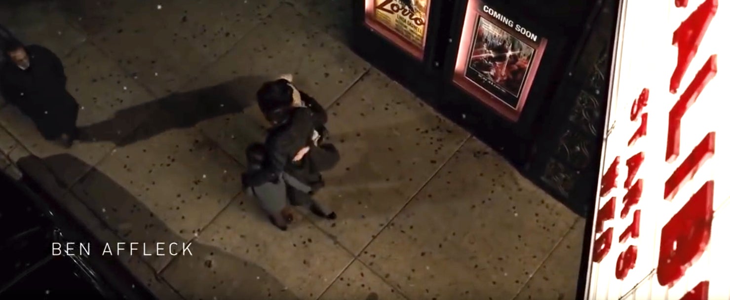 Parte del comienzo de Batman v Superman.