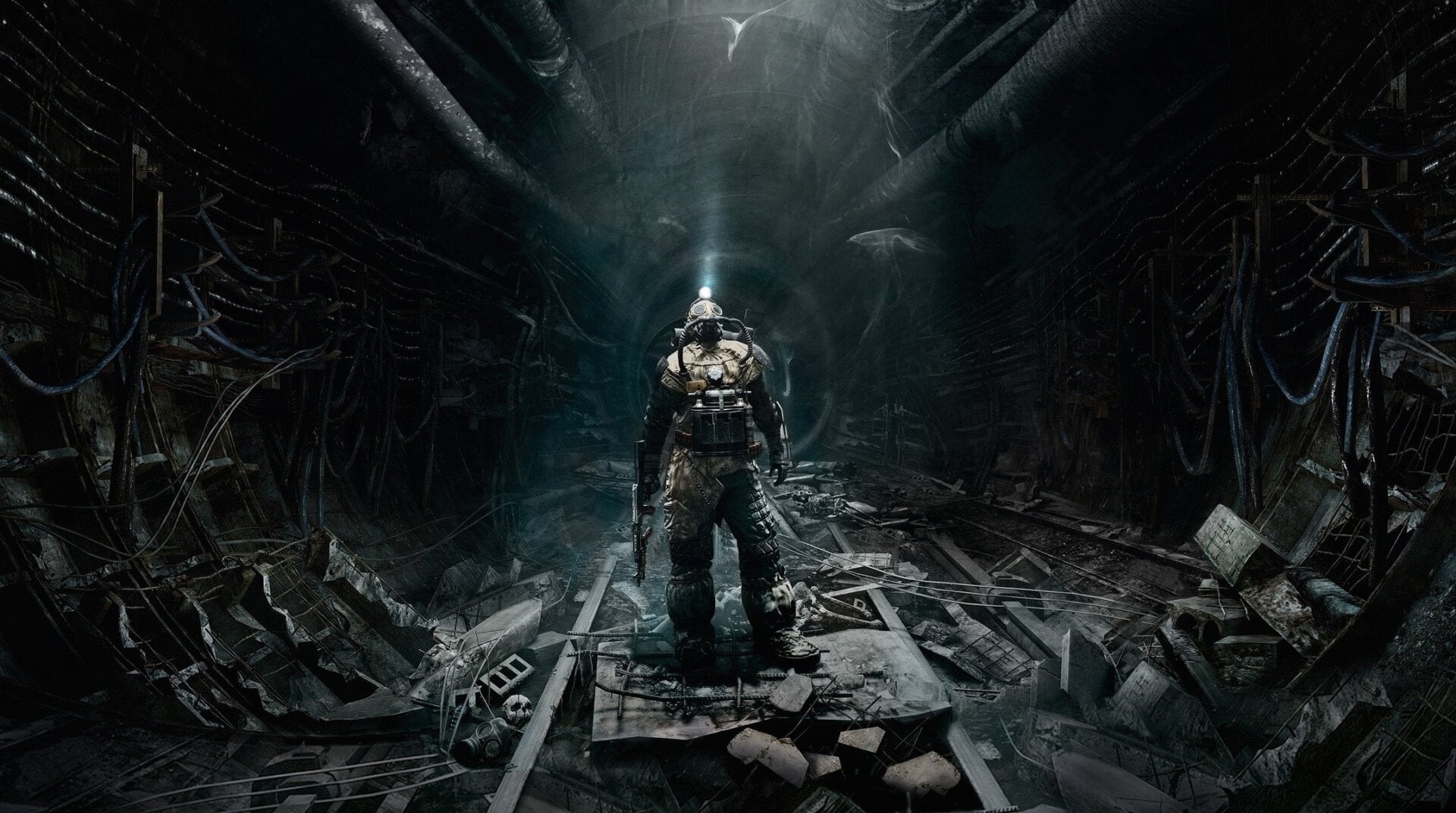 Imagen del juego Metro: Last Light, secuela de Metro 2033.