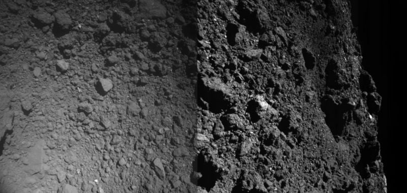 Una nueva imagen de Ryugu antes del segundo acercamiento. Imagen: JAXA