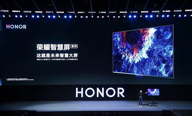 George Zhao, presidente de Honor, revela el primer televisor con Harmony OS