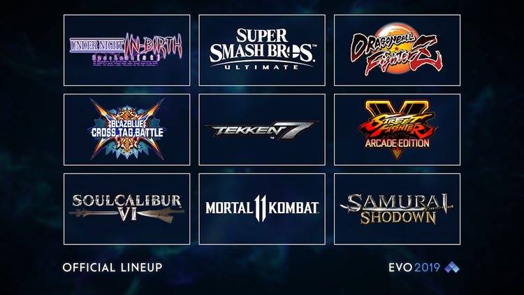 Los juegos principales de EVO 2019.
