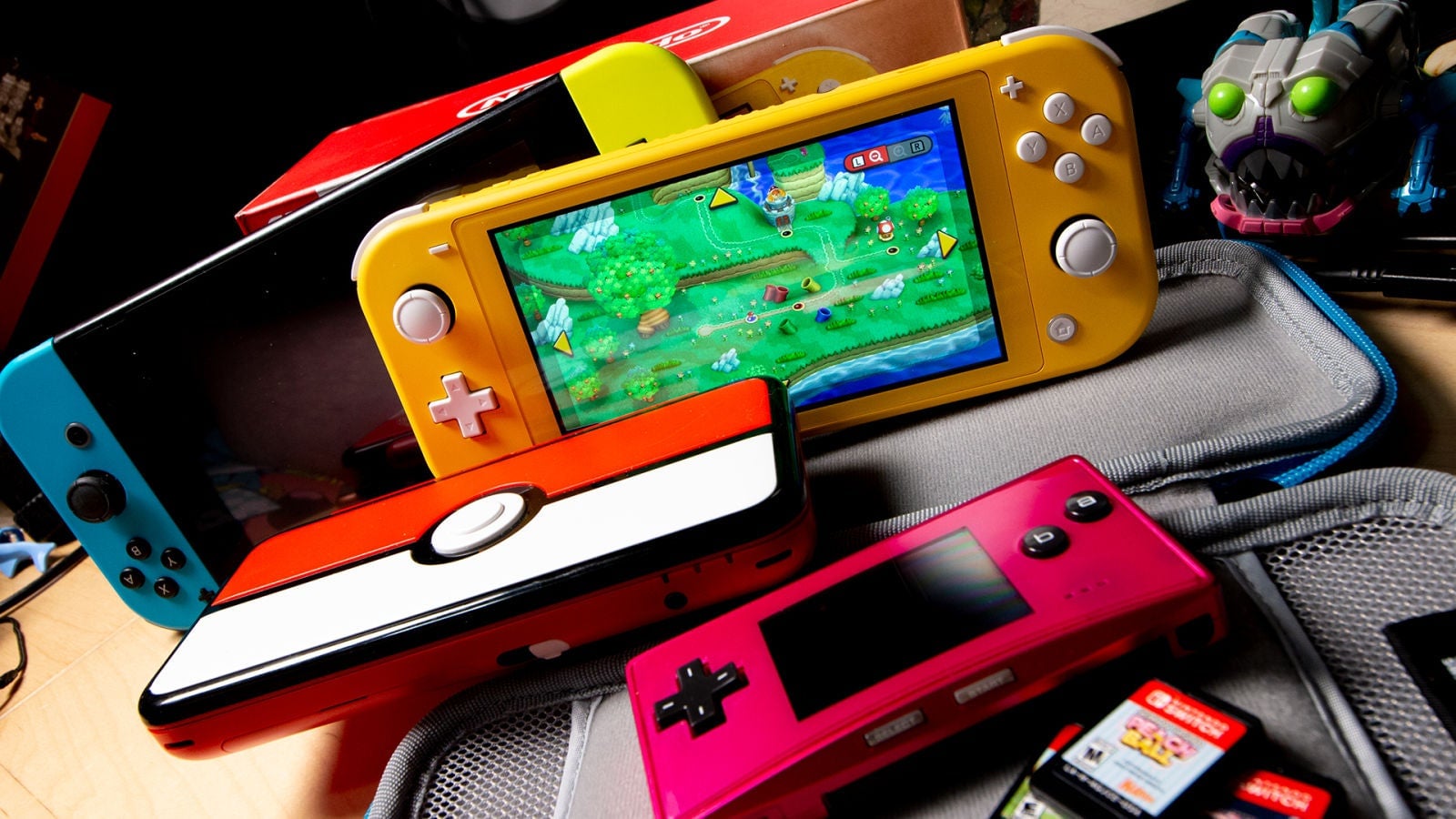 El encuentro de las consolas portátiles de Nintendo.