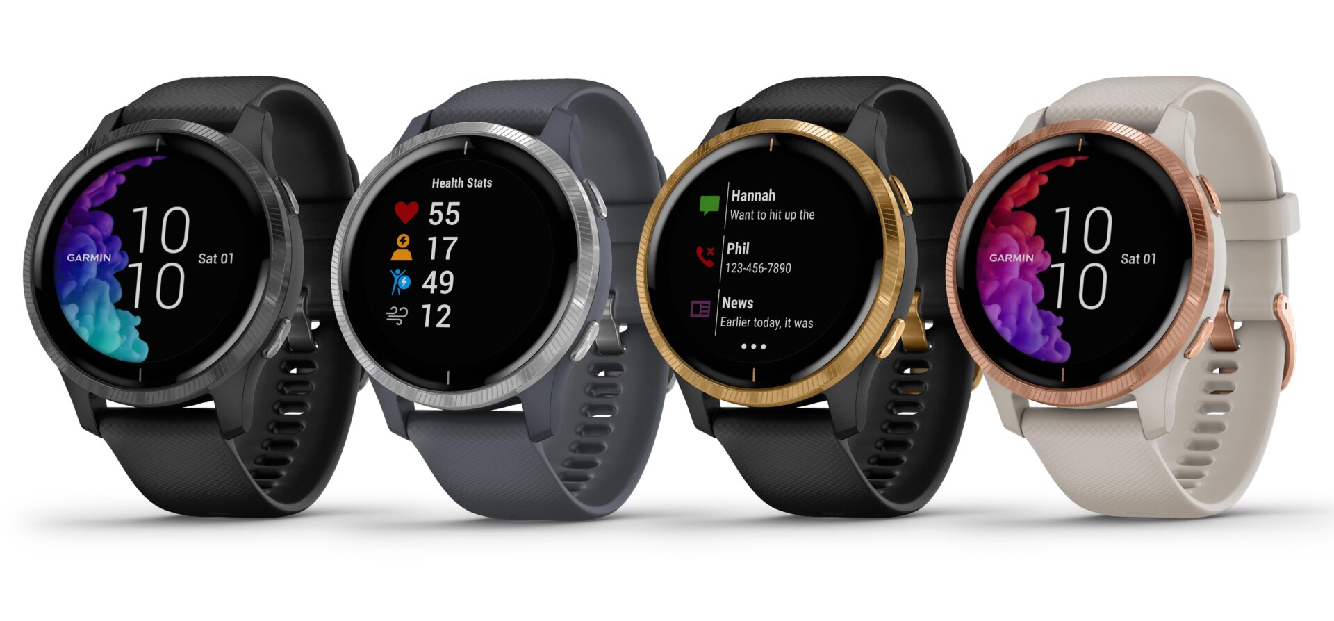 El nuevo Venu es el primer smartwatch de Garmin con pantalla AMOLED.