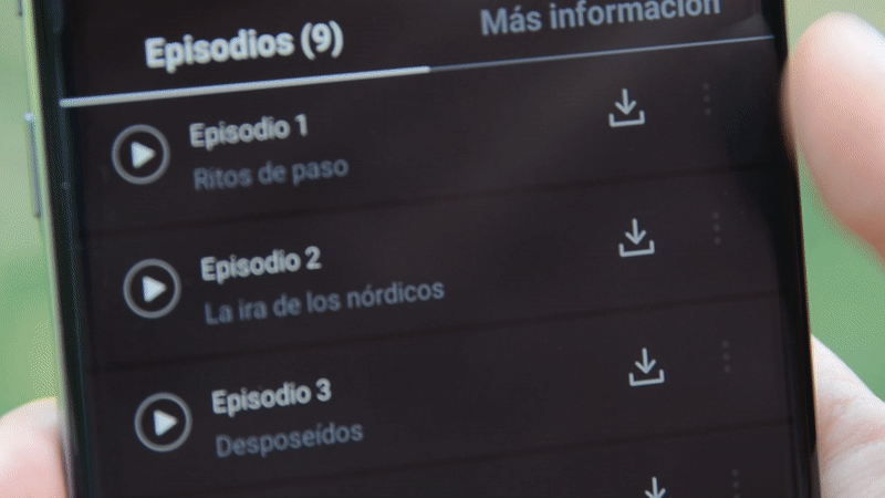 Esto es lo que tarda en descargarse un capítulo de casi una hora en la calidad más alta. GIF: Julio Cerezo
