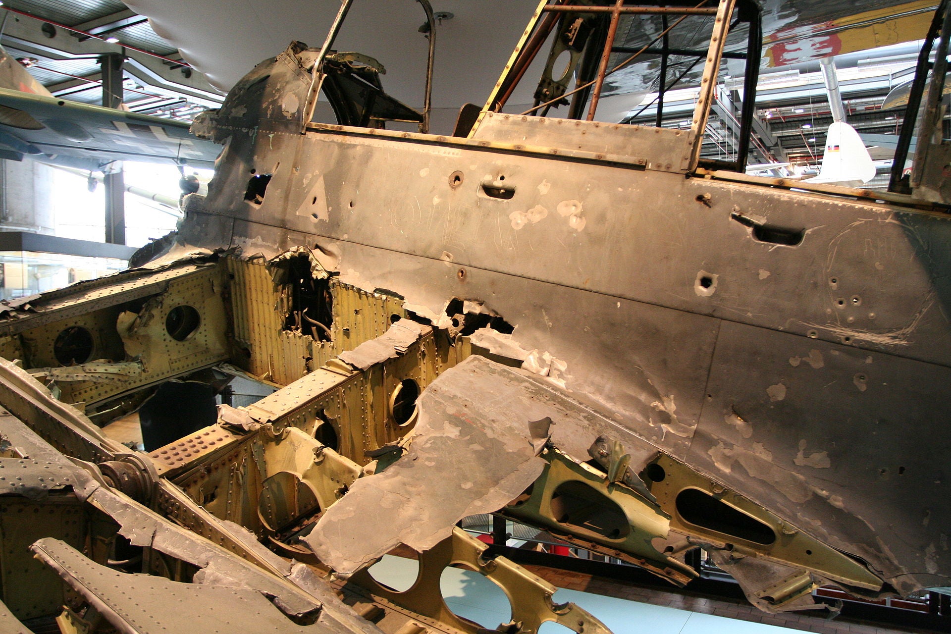 Image: Restos de un Ju 87 B