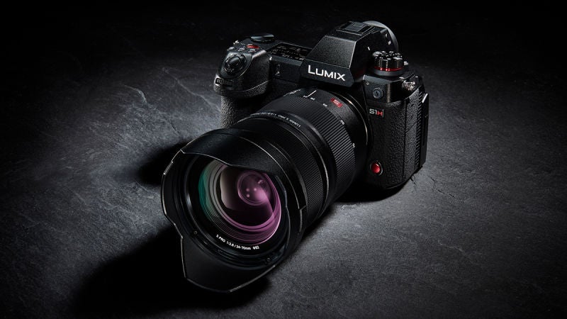 La Panasonic Lumix S1H. Imagen: Panasonic