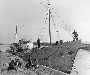 Image: La embarcación en 1950