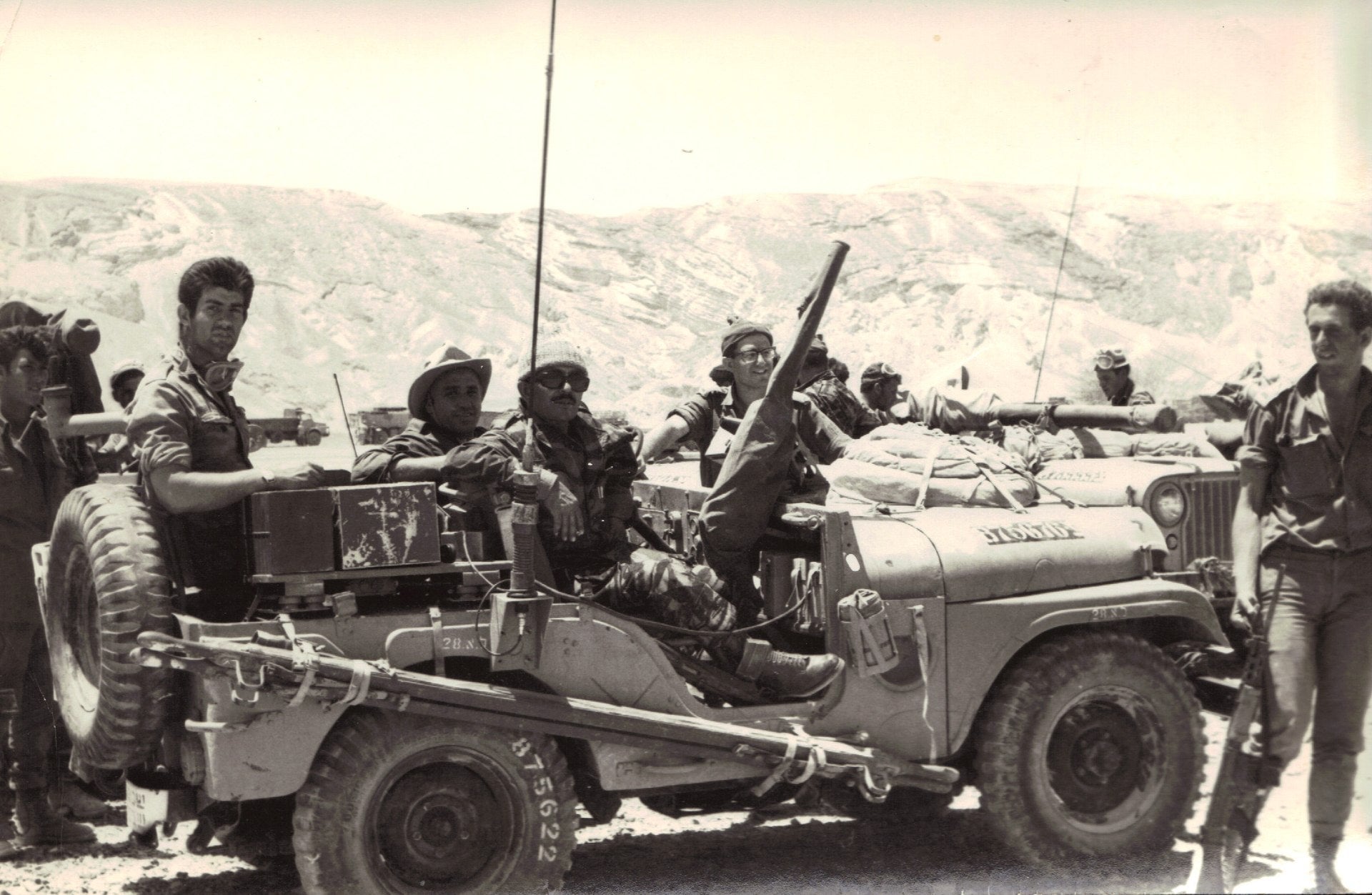 Image: El Ejército israelí en el Sinaí durante la guerra en 1967