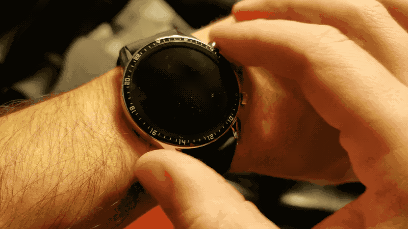 Un paseo por el menú del Watch GT2