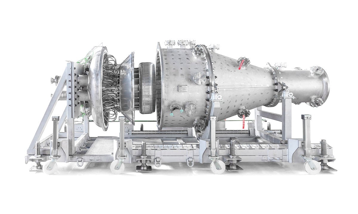 Esquema del motor de pruebas para el SABRE.