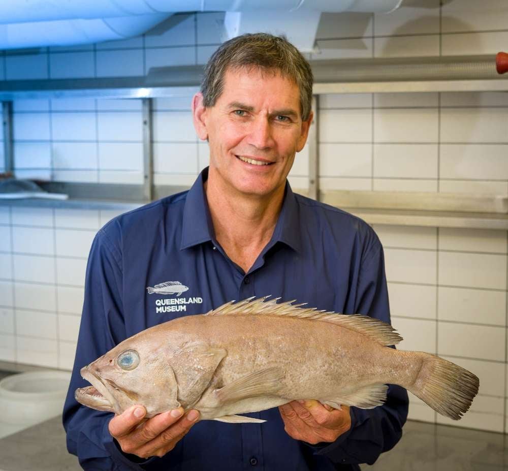 Image: Johnson con la nueva especie
