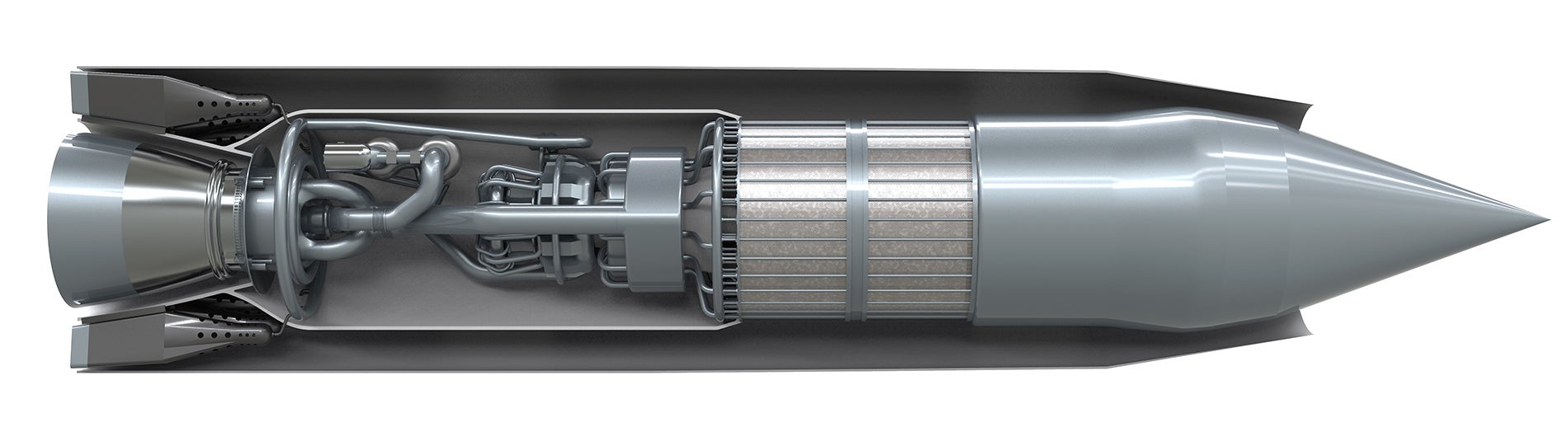 Diseño final del motor SABRE.