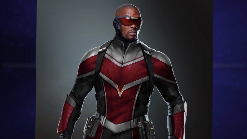 El nuevo traje de Falcon.