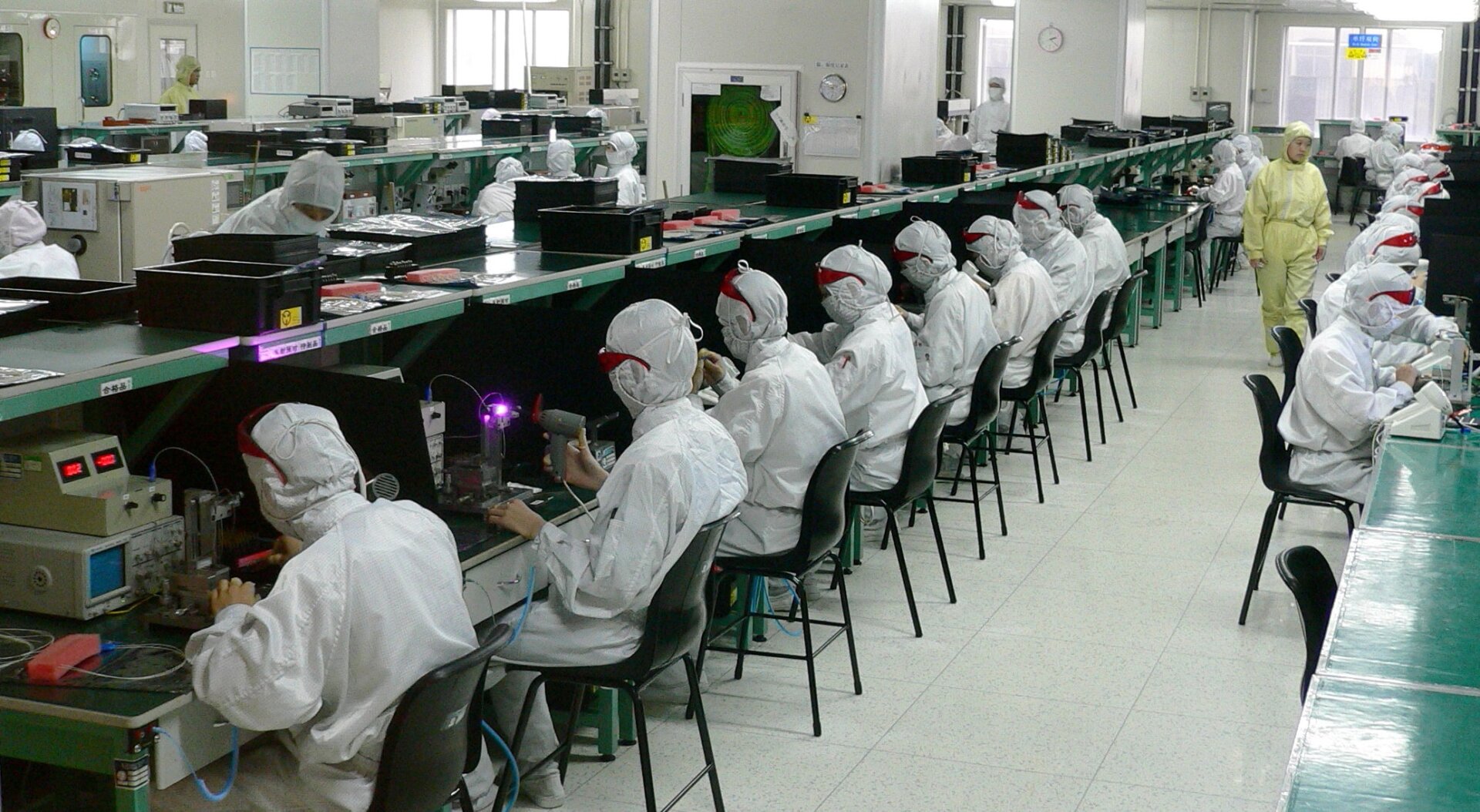 Image: Fábrica de electrónica en Shenzhen