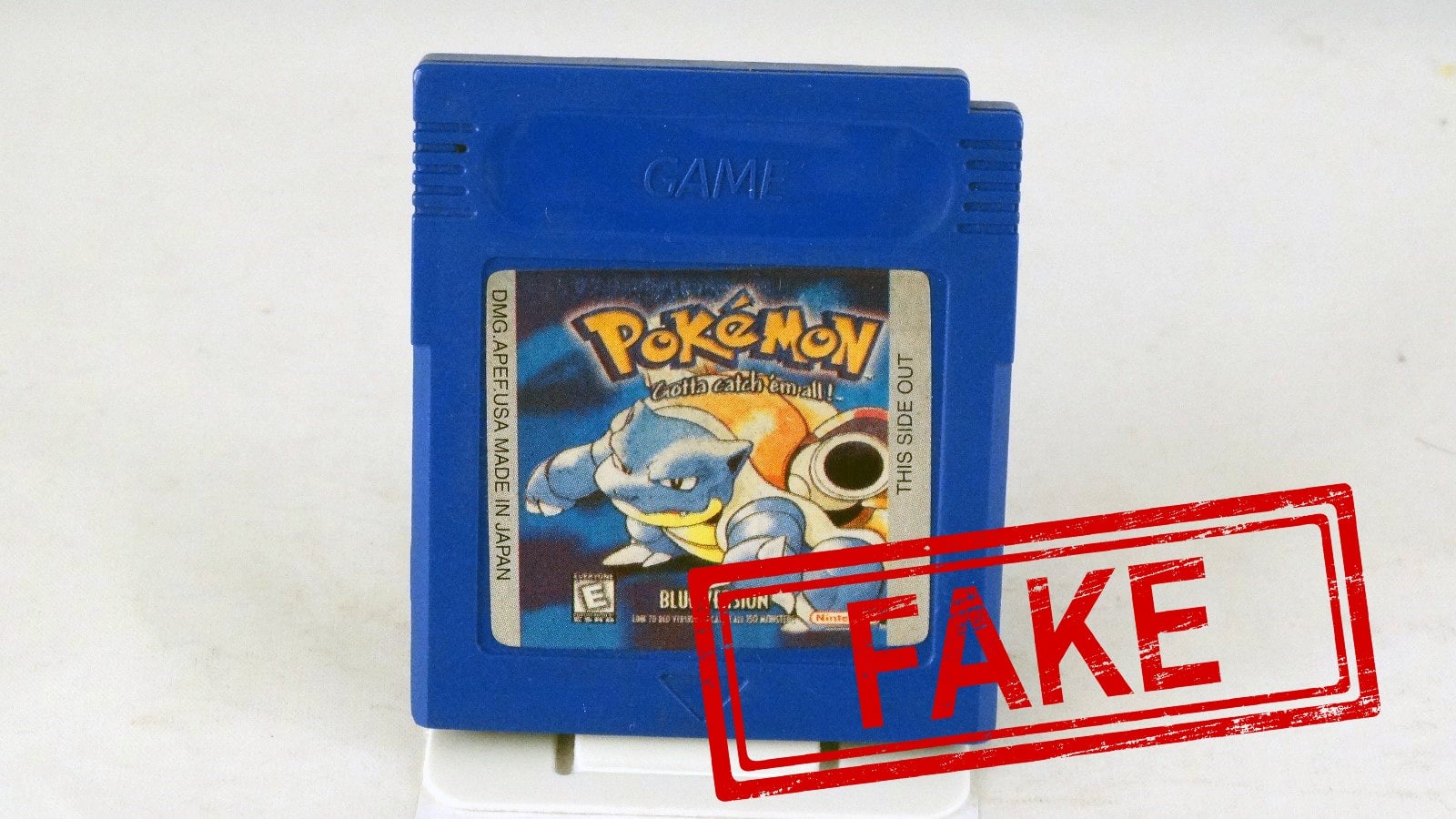 Solo porque parece un videojuego auténtico no significa que sea un videojuego auténtico.