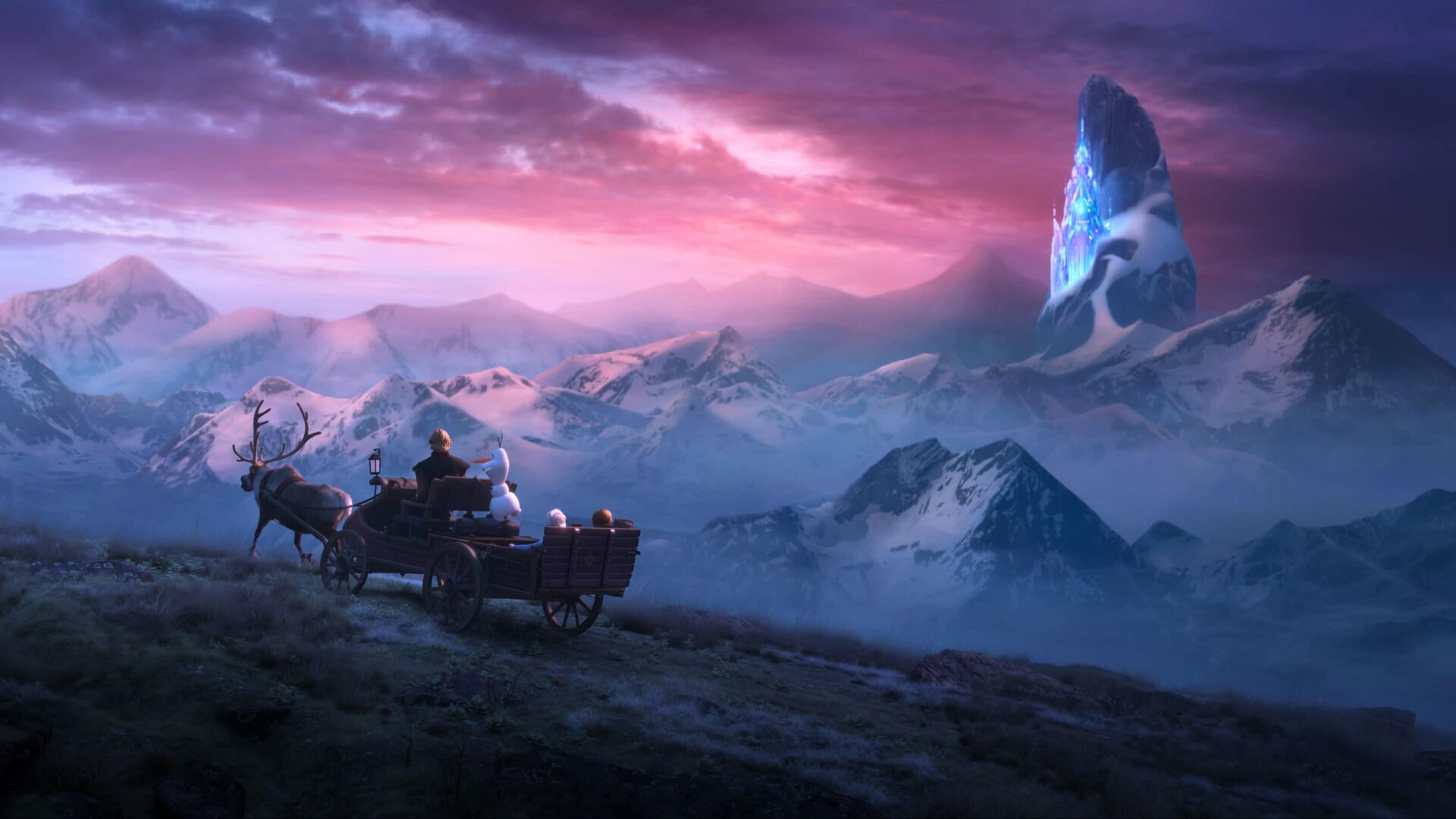 Sí, el castillo de Elsa todavía está ahí.